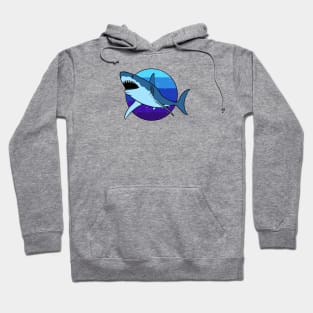 great white shark Hoodie